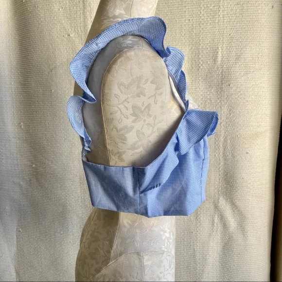 Majorelle Revolve Bra Crop Top XL Check Gingham Print Halloween Costume … - Picture 4 of 8